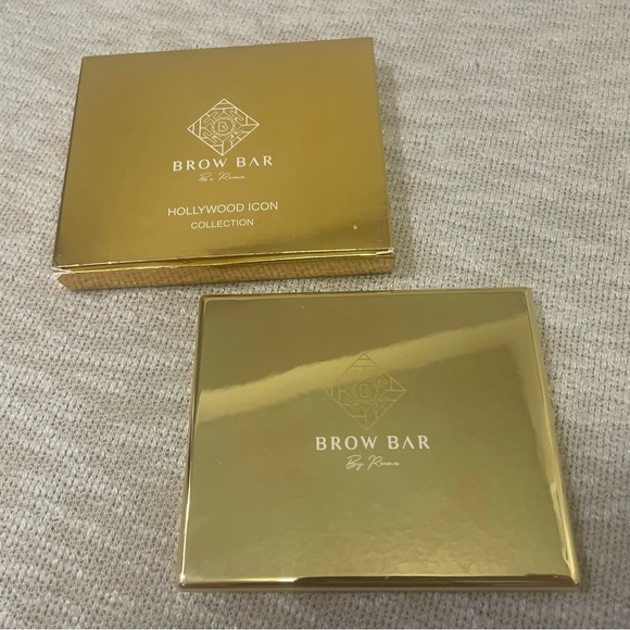 *NIB* GOLD Brow Bar by Reema Hollywood Icon Face Kit in Drama Queen Palette - Picture 2 of 9